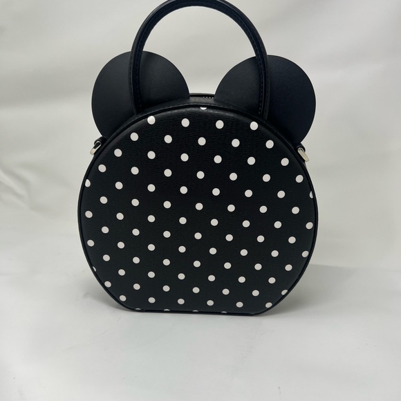 kate spade Disney New York Minnie Mouse Bag in Black Polka Dot - Picture 8 of 14